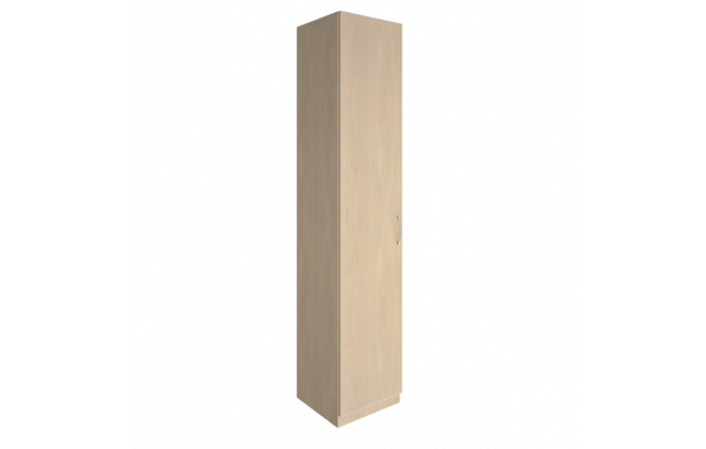 Шкаф пенал высокий узкий (1 высокая дверь ЛДСП) В.СУ-1.9