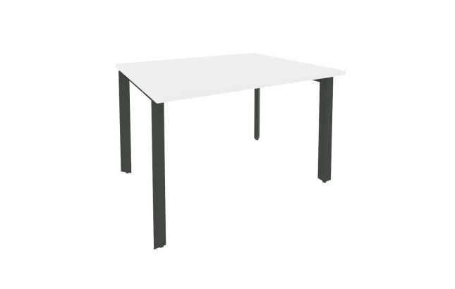 Переговорный стол на металлокаркасе, 1 столешница, П-опоры O.MP-PRG-1.2