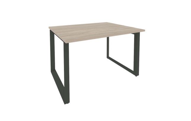 Переговорный стол на металлокаркасе, 1 столешница, О-опоры O.MO-PRG-1.2