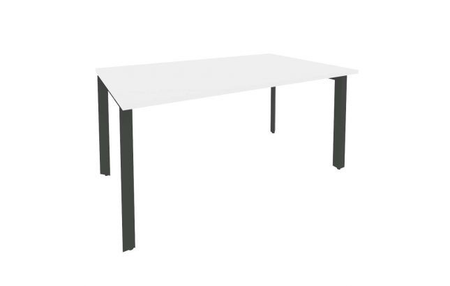 Переговорный стол на металлокаркасе, 1 столешница, П-опоры O.MP-PRG-1.4