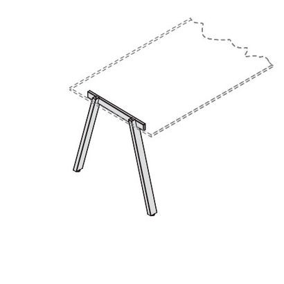 А-образная опора для стола глубиной 800 мм (аксессуар) 173050