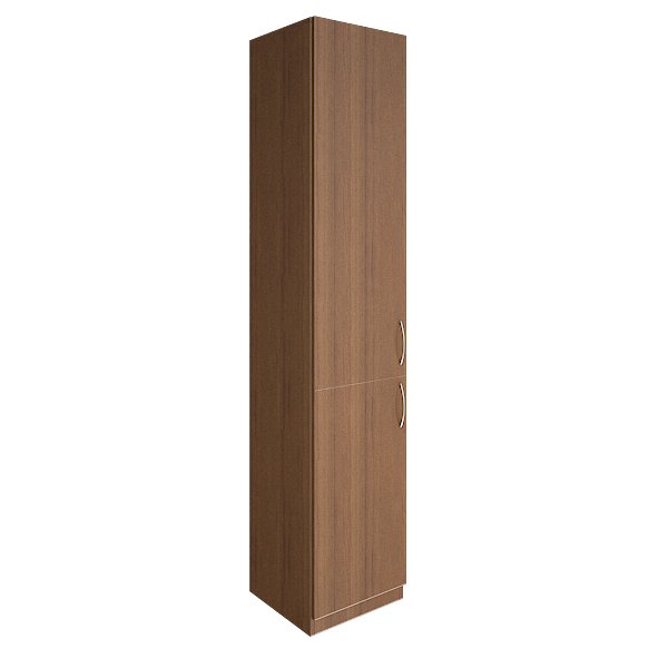 Шкаф пенал высокий узкий (1 низкая дверь ЛДСП, 1 средняя дверь ЛДСП) В.СУ-1.3