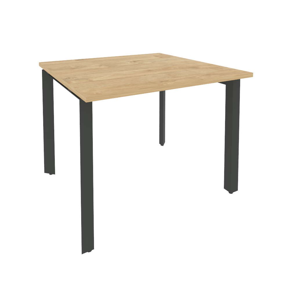 Переговорный стол на металлокаркасе, 1 столешница, П-опоры O.MP-PRG-1.1