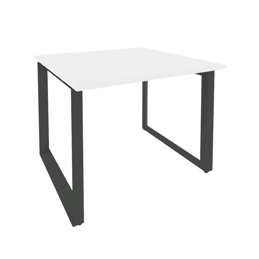 Переговорный стол на металлокаркасе, 1 столешница, О-опоры O.MO-PRG-1.1