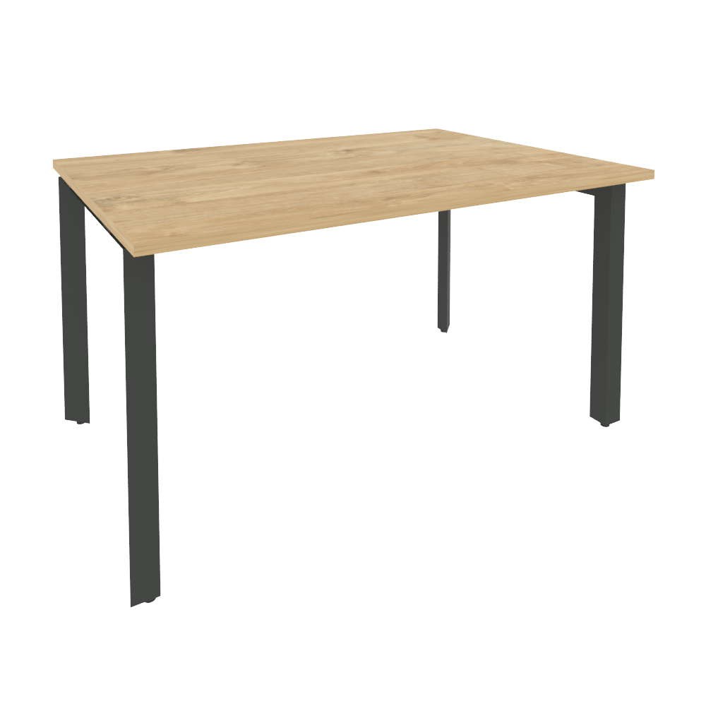 Переговорный стол на металлокаркасе, 1 столешница, П-опоры O.MP-PRG-1.3