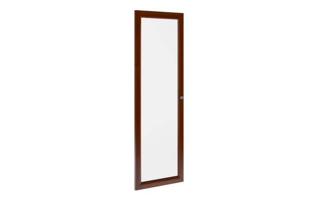 Дверь большая для шкафа стеклянная левая MND-1421G L
