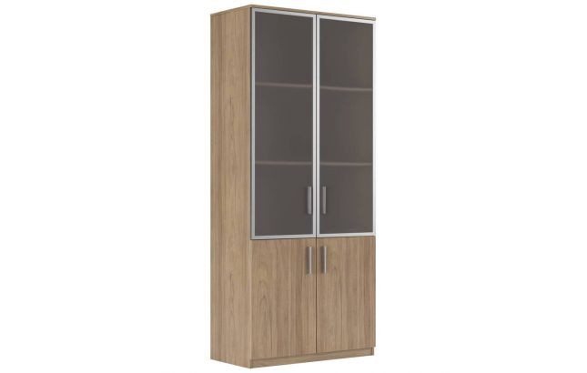 Шкаф высокий для бумаг, древесный AST339500