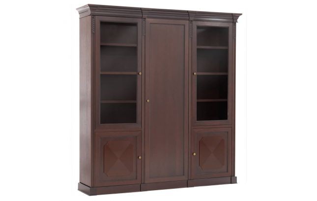 Шкаф высокий комбинированный + шкаф для одежды 106_501_504_501