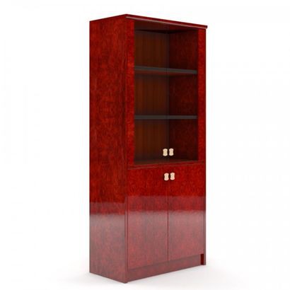 Шкаф высокий дверь - дерево/стекло RM900204B