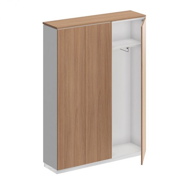 Шкаф высокий комбинированный (закрытый - одежда узкий) СИ 309