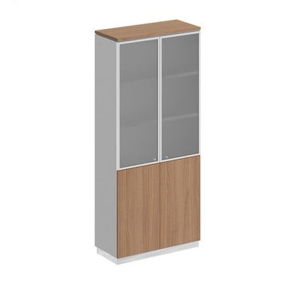 Шкаф высокий для документов со стеклянными дверьми СИ 308