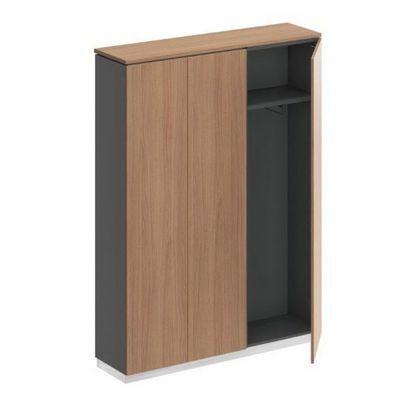 Шкаф пенал высокий комбинированный закрытый для одежды и документов СИ 309