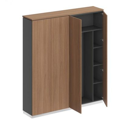 Шкаф высокий комбинированный для одежды и документов закрытый СИ 311