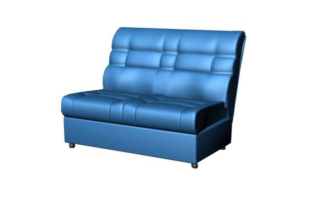 Двухместный диван без подлокотников V-100 Арт. 2BP экокожа