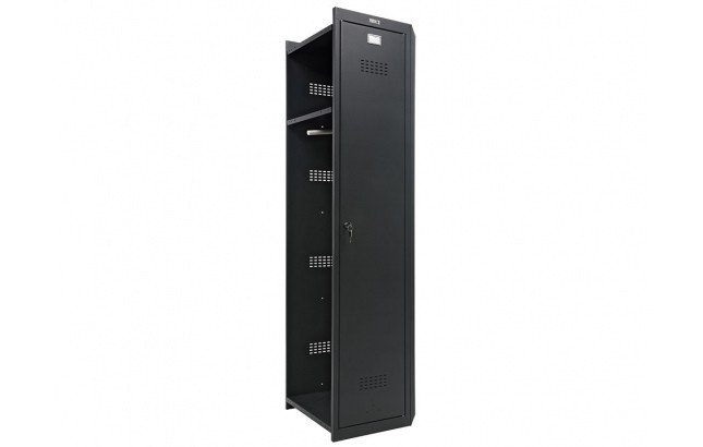 Шкаф металлический для одежды ПРАКТИК антивандальный MLH-01-30 (дополнительный модуль)