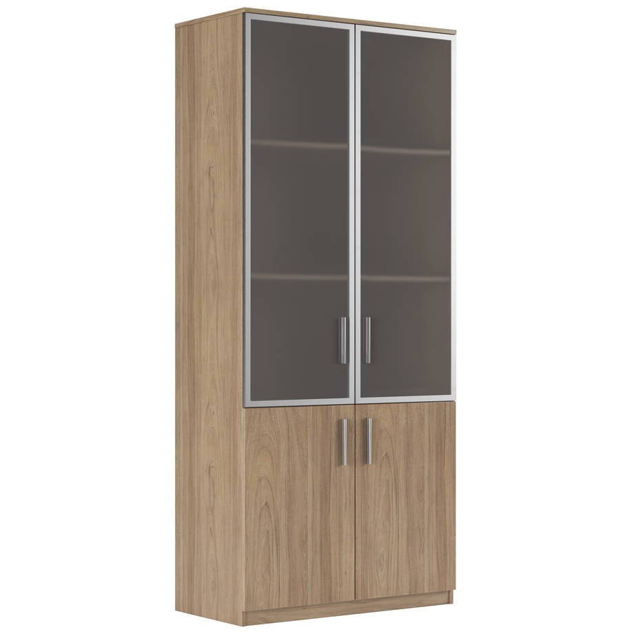 Шкаф высокий для бумаг, древесный AST339500